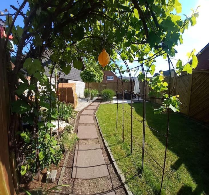 Ferienwohnung Zum Wenning Mit Garten In Stadtlohn Exterior photo